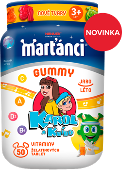 Marťánci Gummy Karol a Kvído JARO - LÉTO