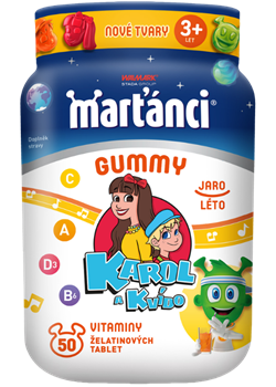 Marťánci Gummy Karol a Kvído JARO - LÉTO