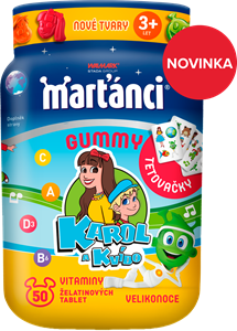 Marťánci Gummy Karol a Kvído VELIKONOCE + TETOVAČKY