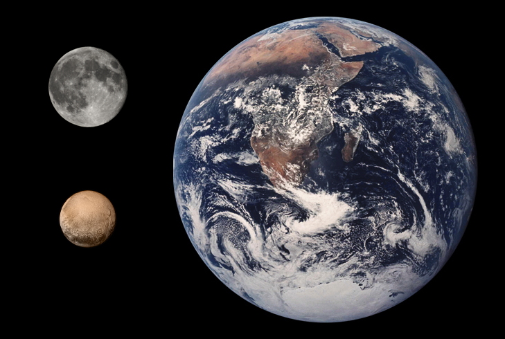 Pluto - je menší