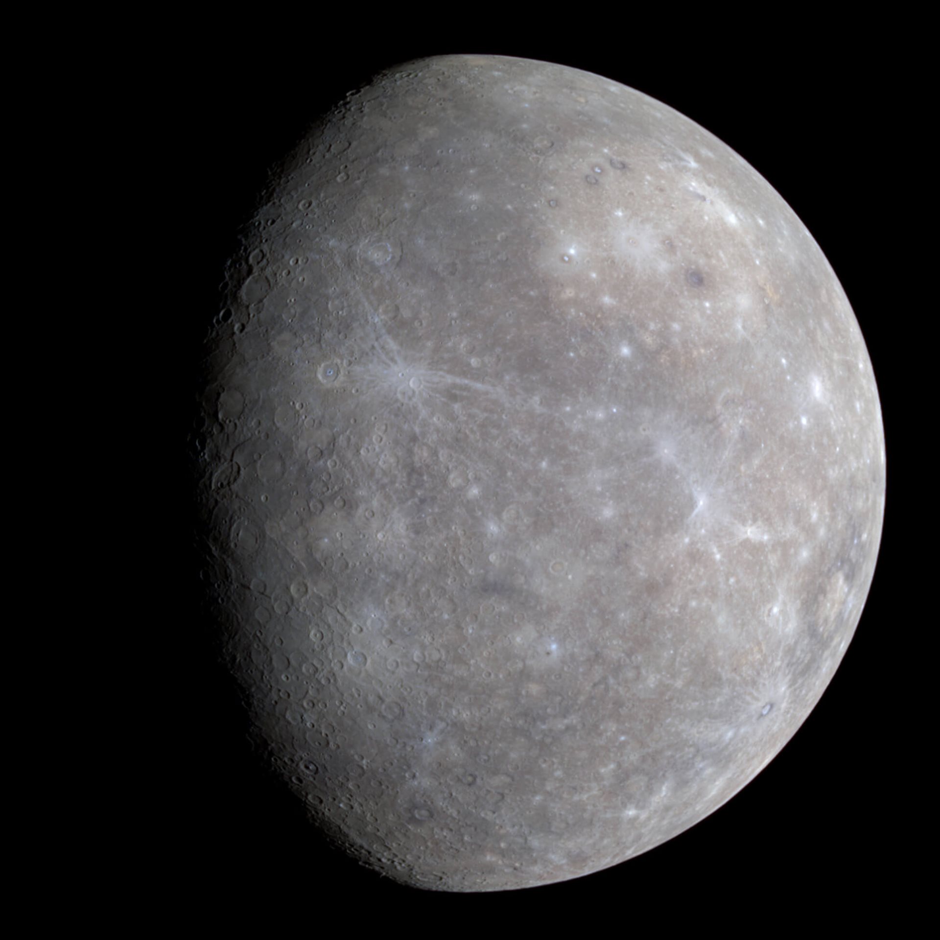 Merkur - Nemá žádnou atmosféru