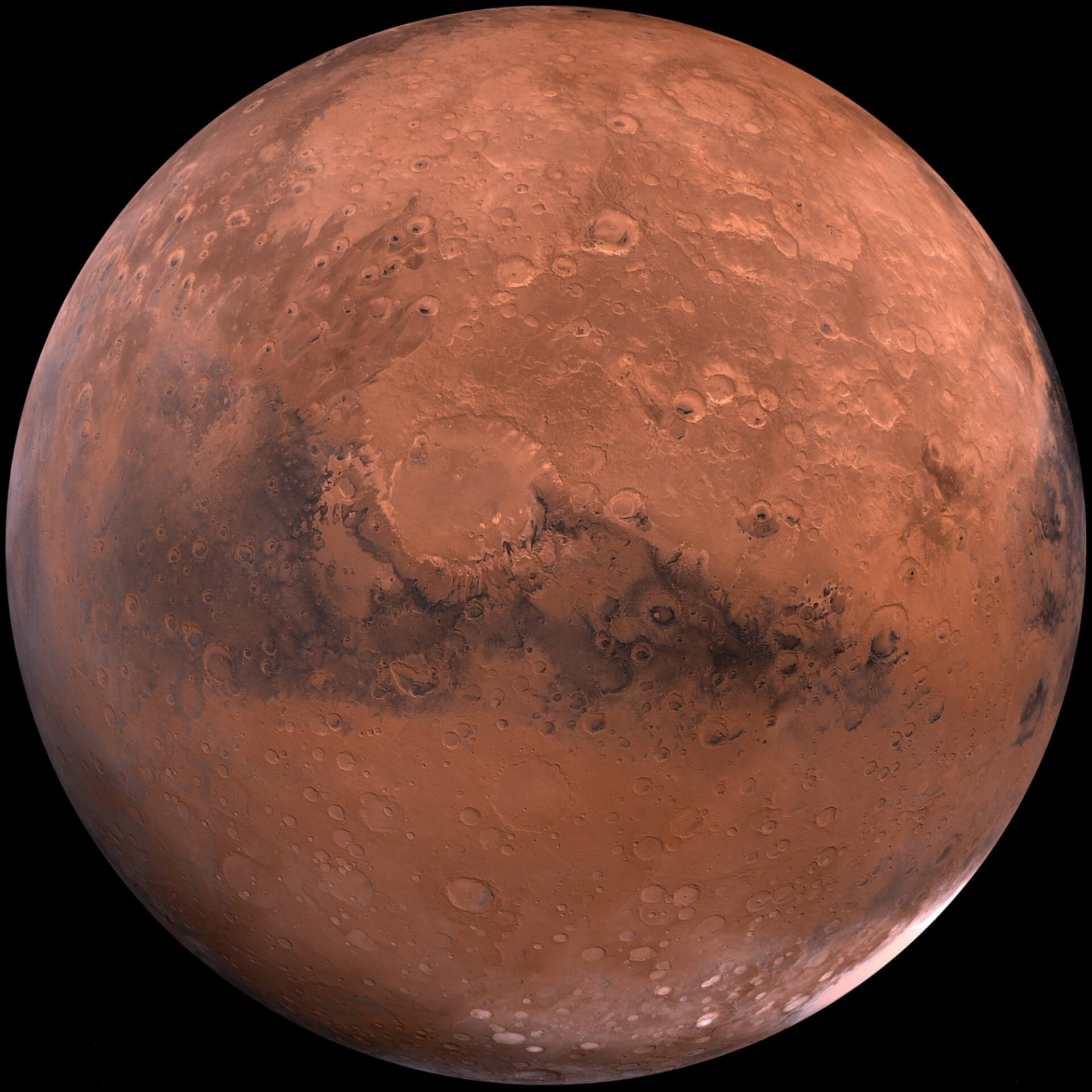 Mars - kamenná planeta