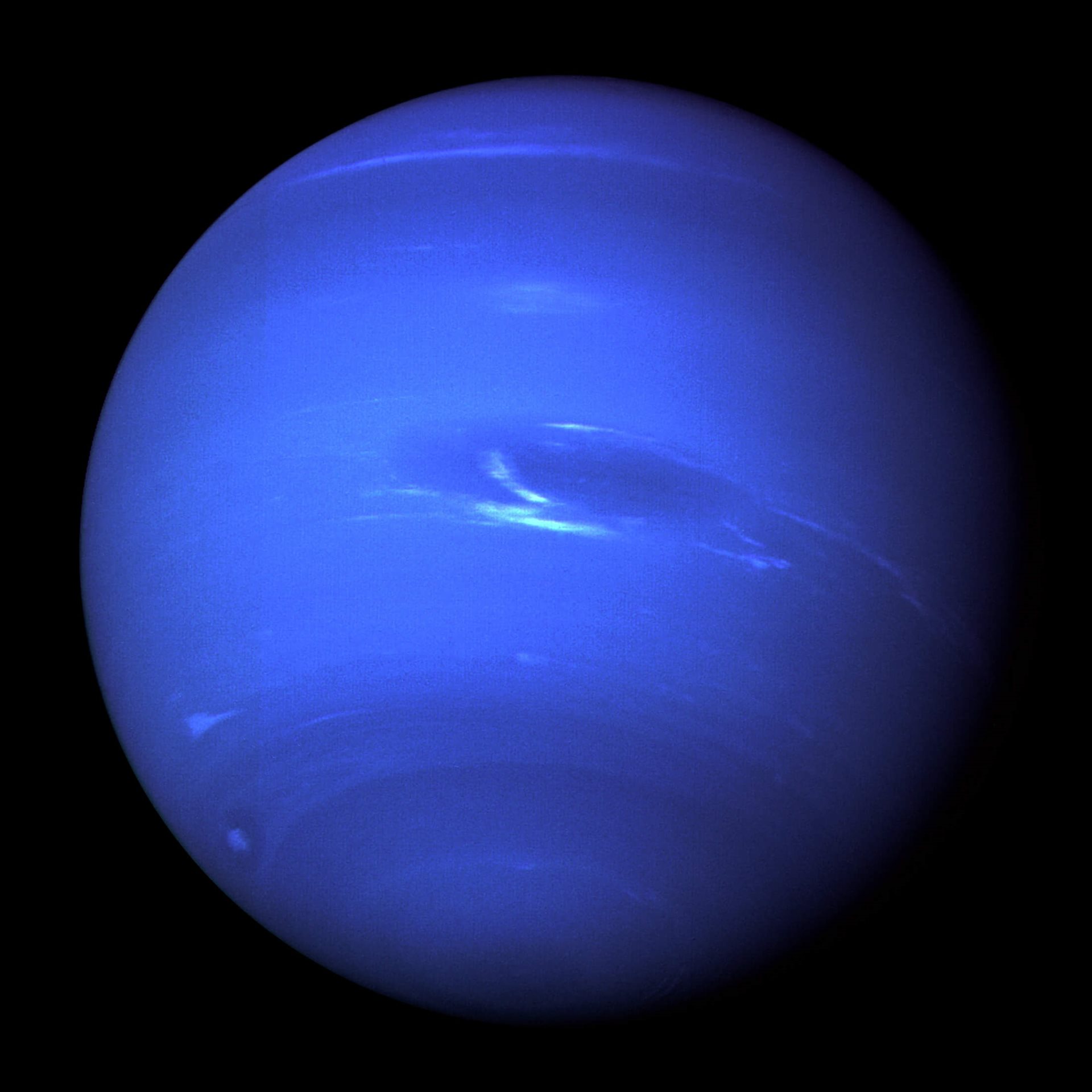Neptun - modrý jako oceán